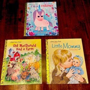 Three Little Golden Books